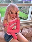 Belle Delphine Cute In Pink Onlyfans Latest Nudes Leaked Photos